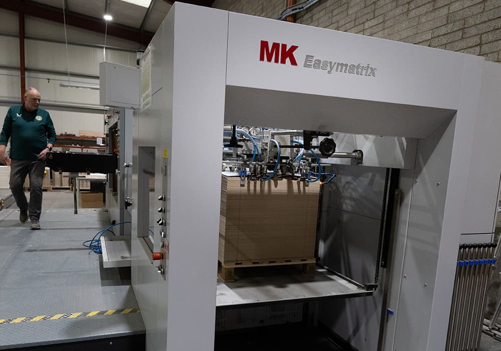 Print production floor